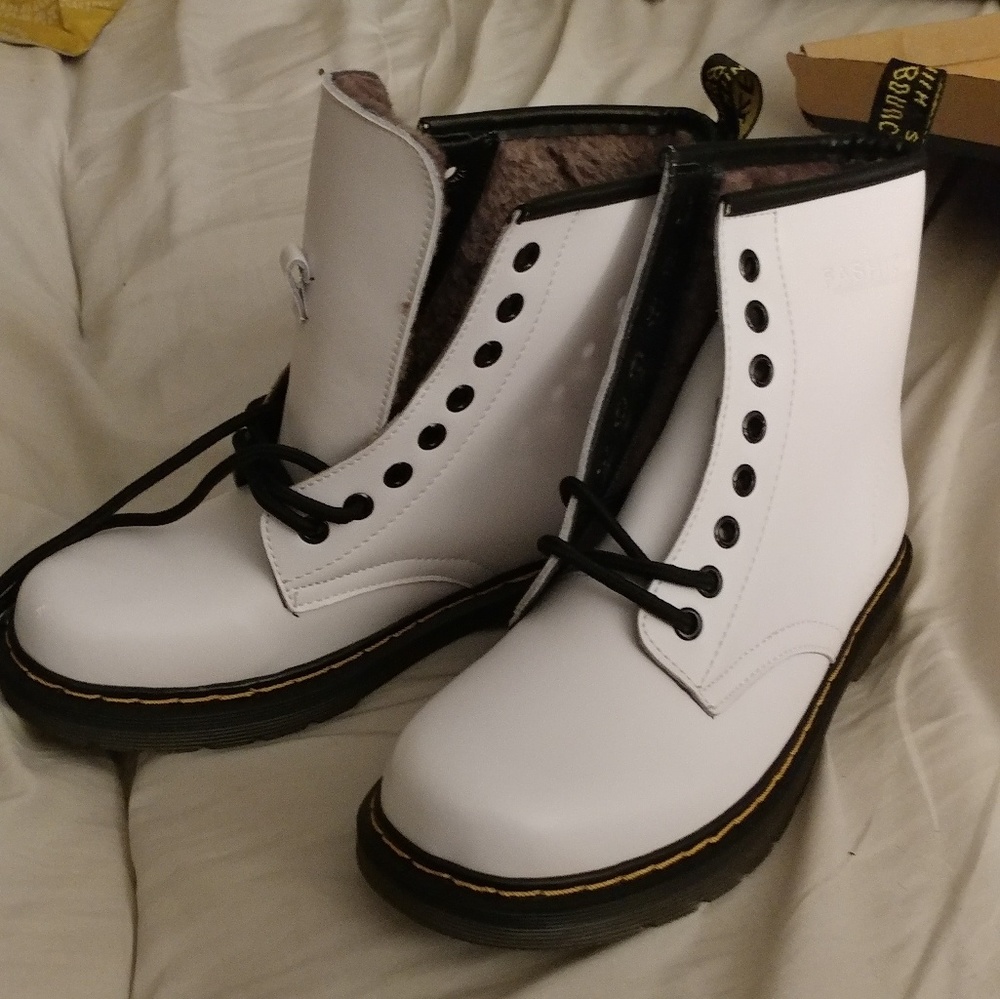 White boots